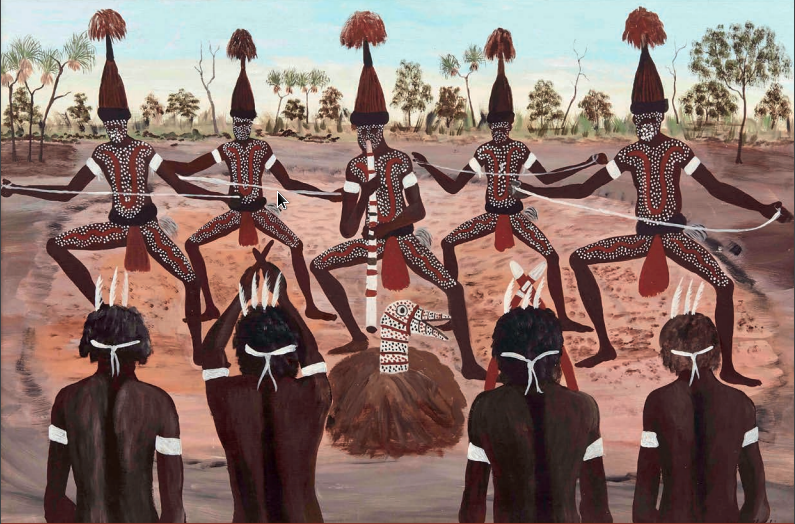 Dick Roughsey Dancers of the Rainbow Serpent, 1971