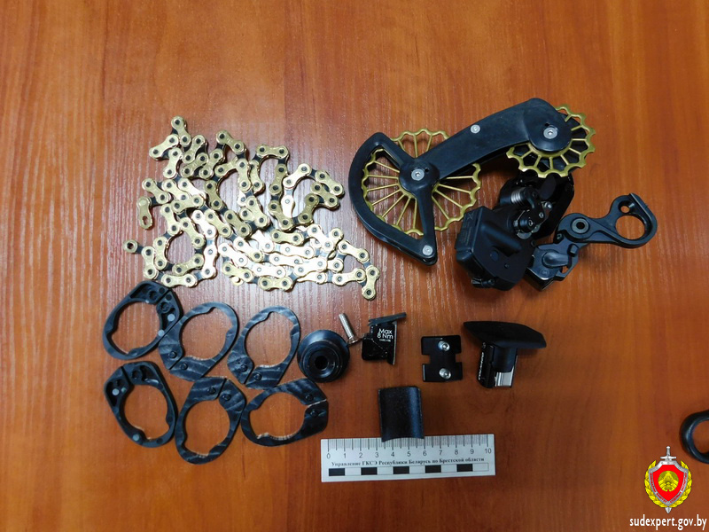 Запчасти от задержанного велосипеда Пётр Берёза  📷
