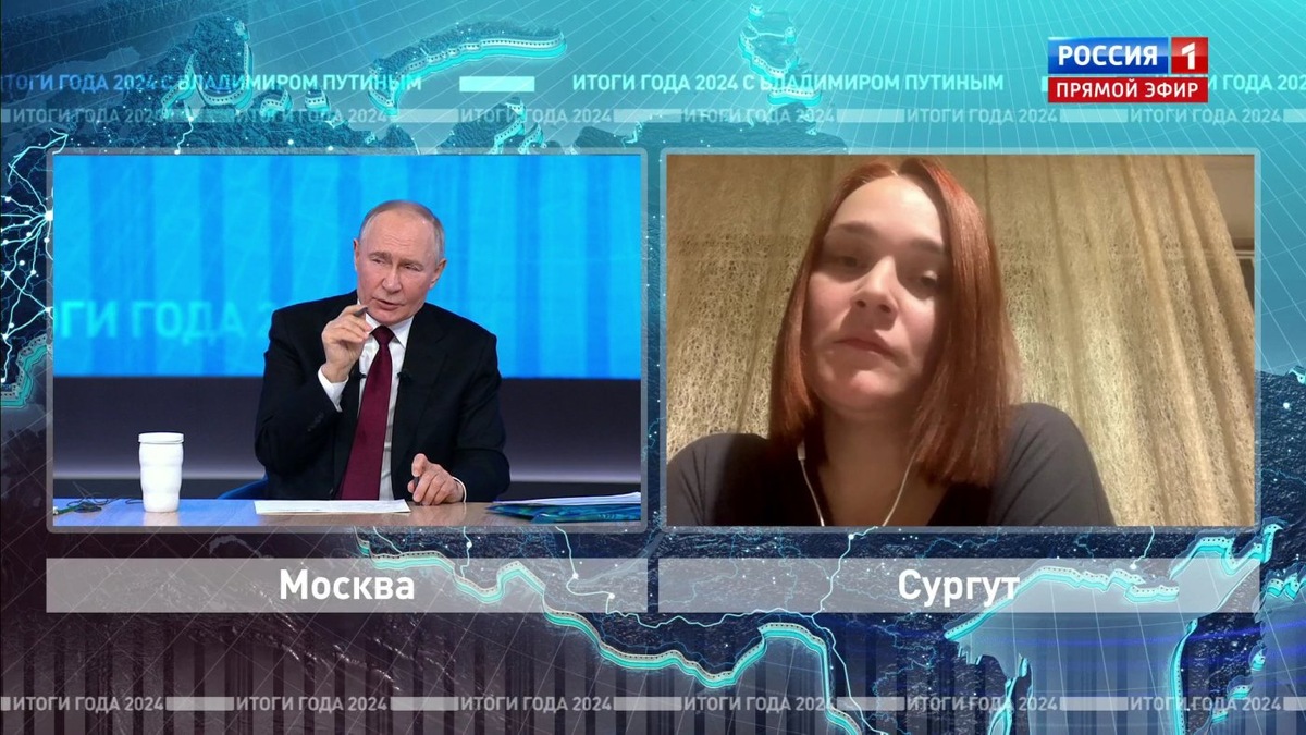    Владимир Путин пообещал решить вопрос многодетной матери из Сургута