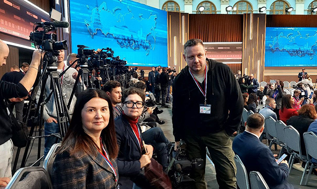 Тверские журналисты участвуют в передаче «Итоги года с Владимиром Путиным»