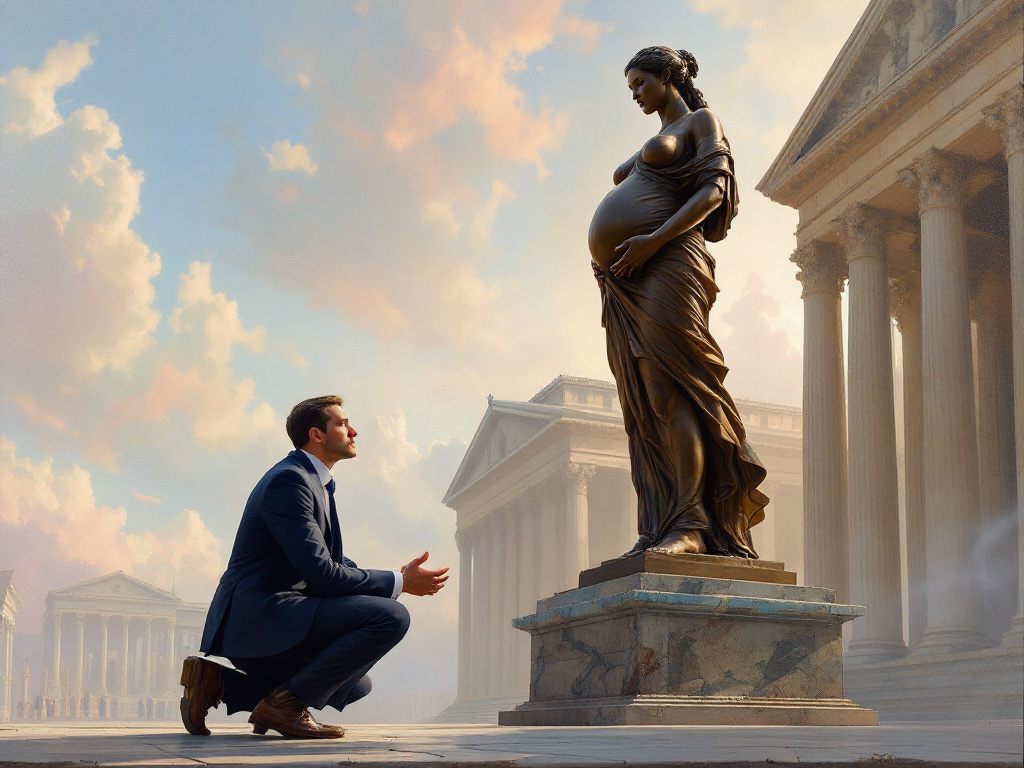 Поскольку статус даже «потенциального отцовства» мгновенно помещает мужчину в статус бесправного.