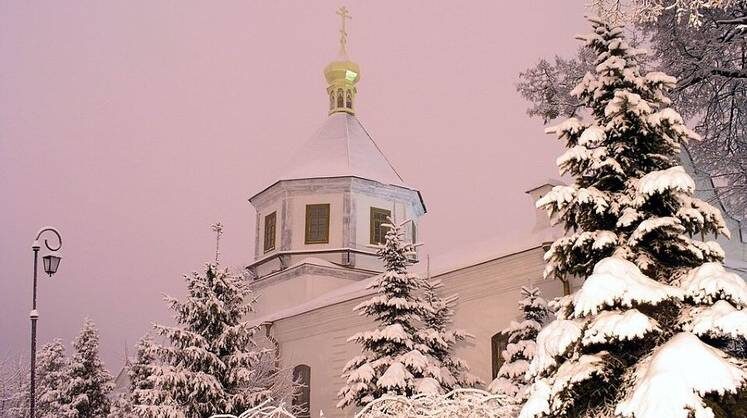    Изображение является общественным достоянием Аннозачатьевский храм Киево-Печерской Лавры