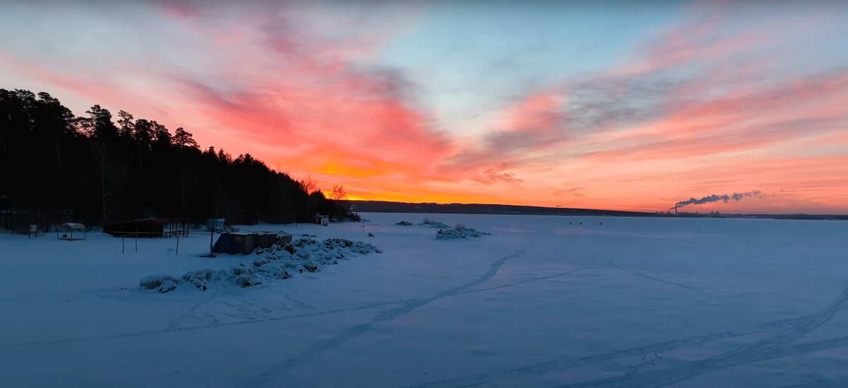 Рассвет на ОВХ.