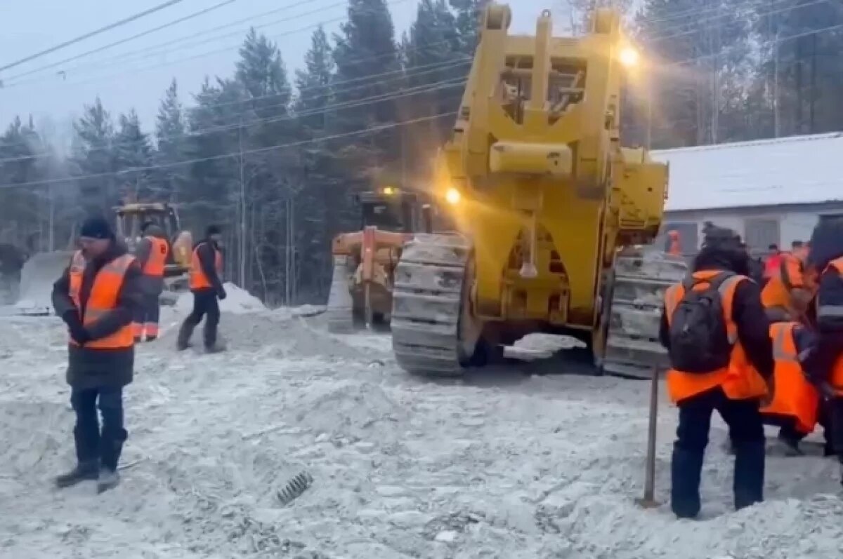    Железнодорожники уложили 100 м рельсошпальной решётки в Мурманской области