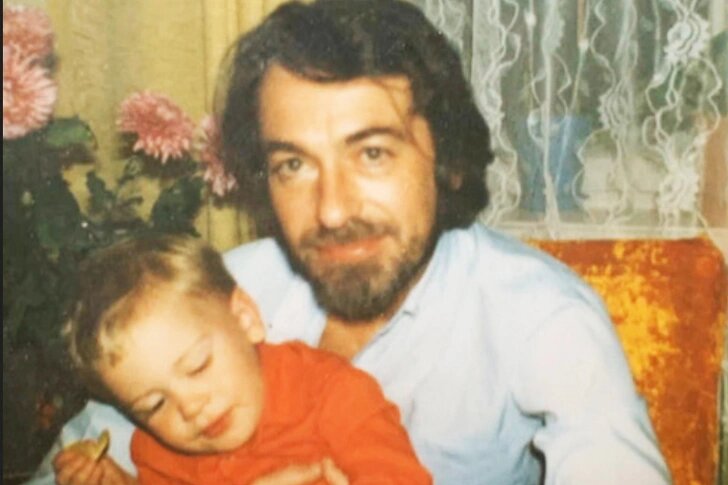 Валерий Шапошников с сыном 