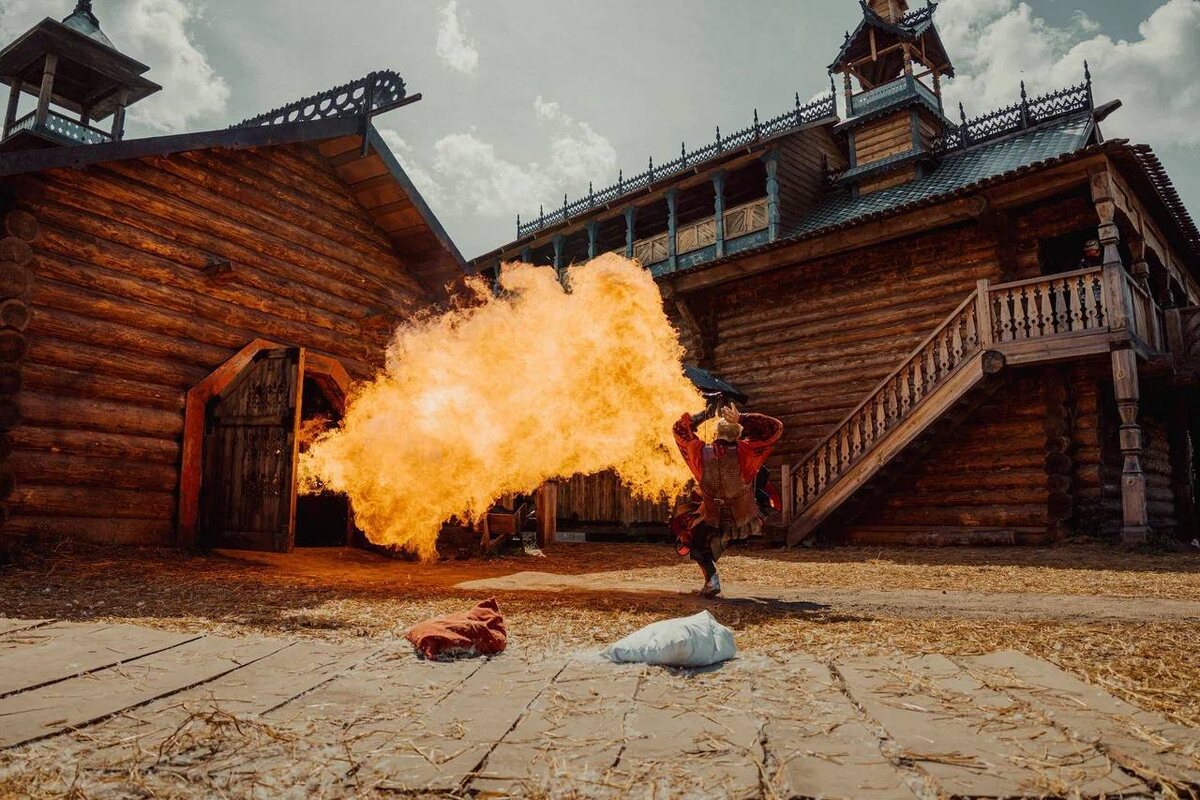 Фото со съёмок сказочного блокбастера «Горыныч» – СТВ, «Глобус фильм», CGF, телеканала «Россия» и при поддержке ФК (листайте)
