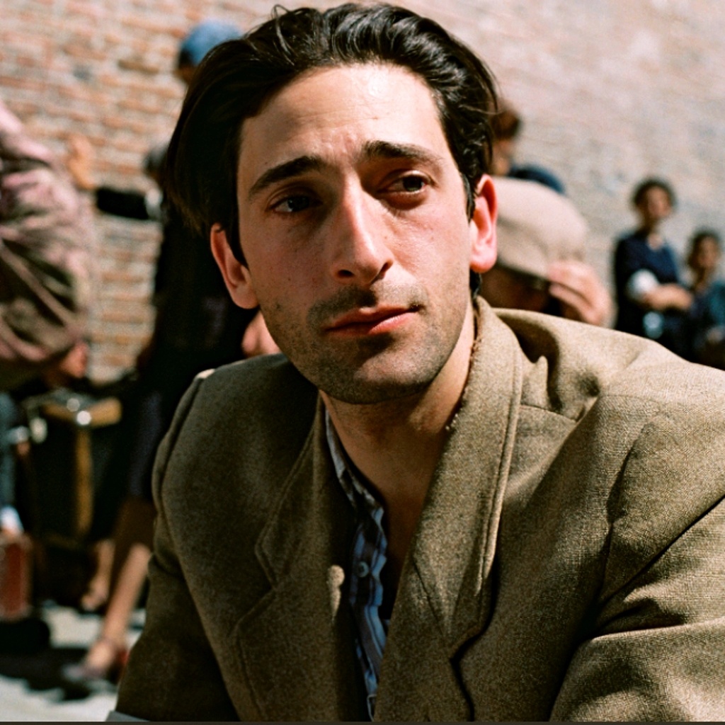 Эдриан Броуди в военной драме «Пианист», 2002 г