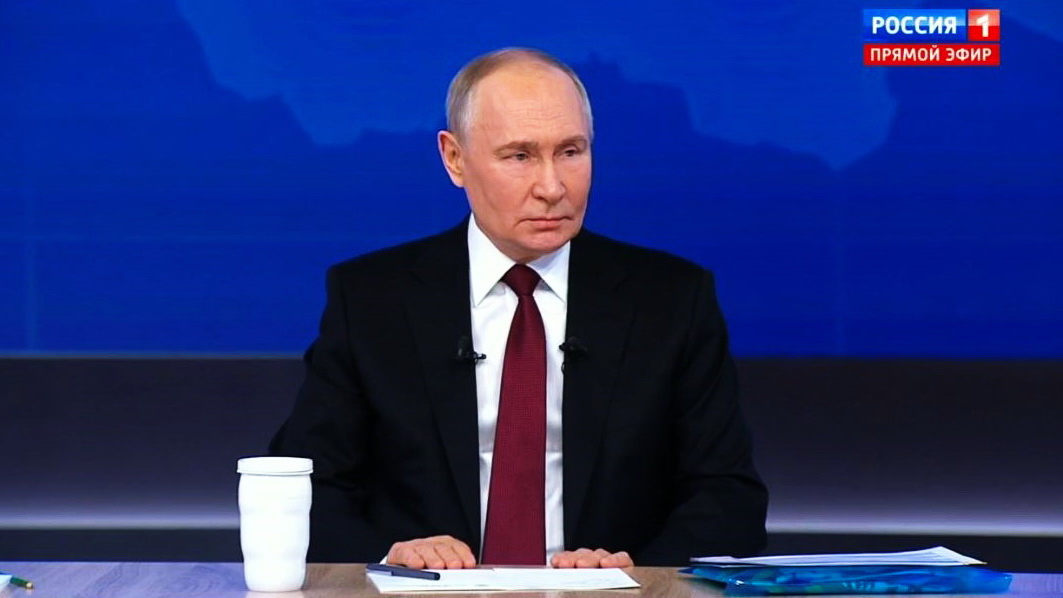    Президент России во время «Итогов года» поблагодарил регионы за шефство над новыми территориями