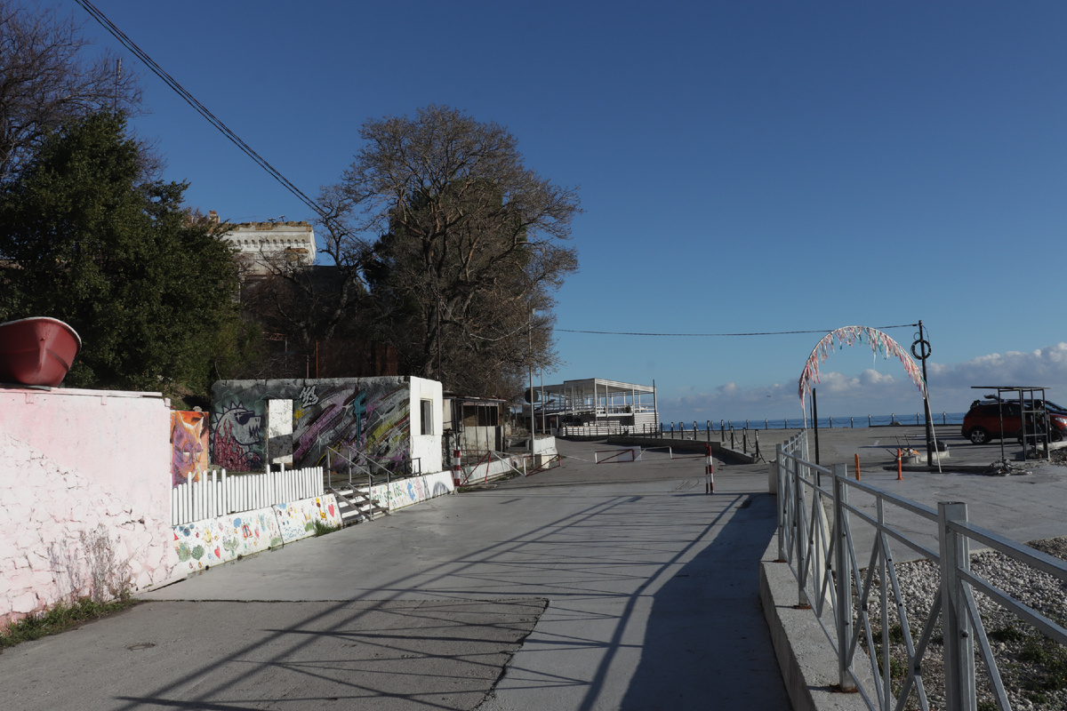 набережная в Симеизе 