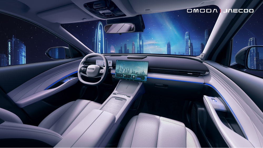 Omoda C7: команда дизайнеров делала ставку на сочетание технологий и стиля.