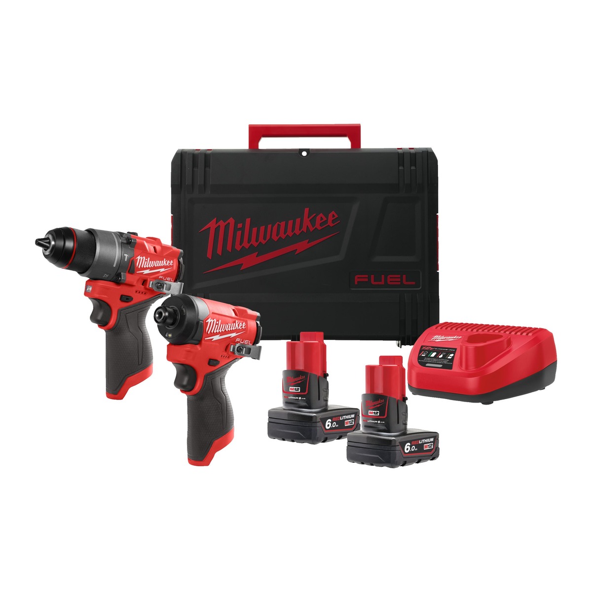 Набор инструментов Milwaukee M12 FPP2A2-602X FUEL 