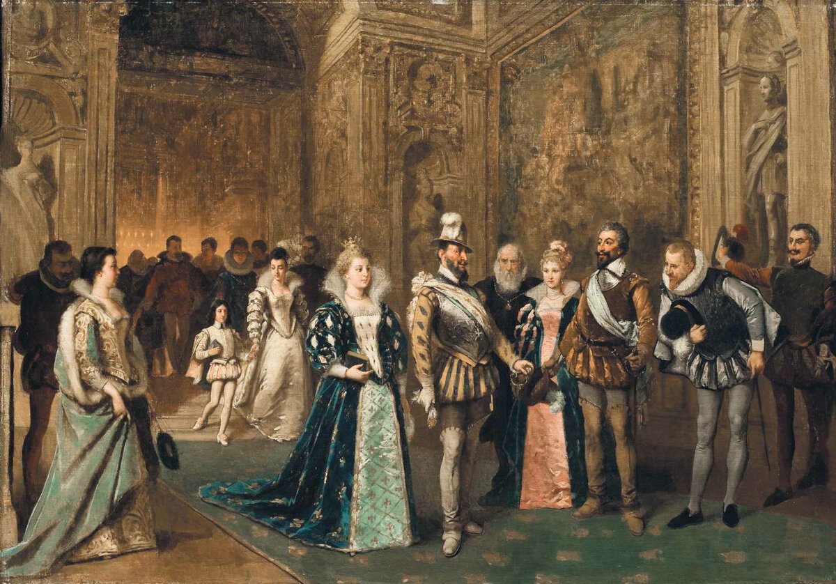 Свадьба Генриха IV и Марии Медичи