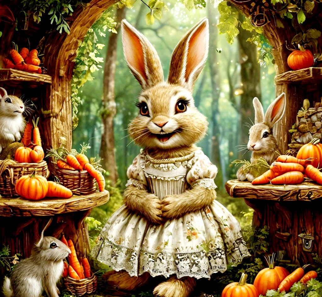 Предприимчивая зайчиха Марго