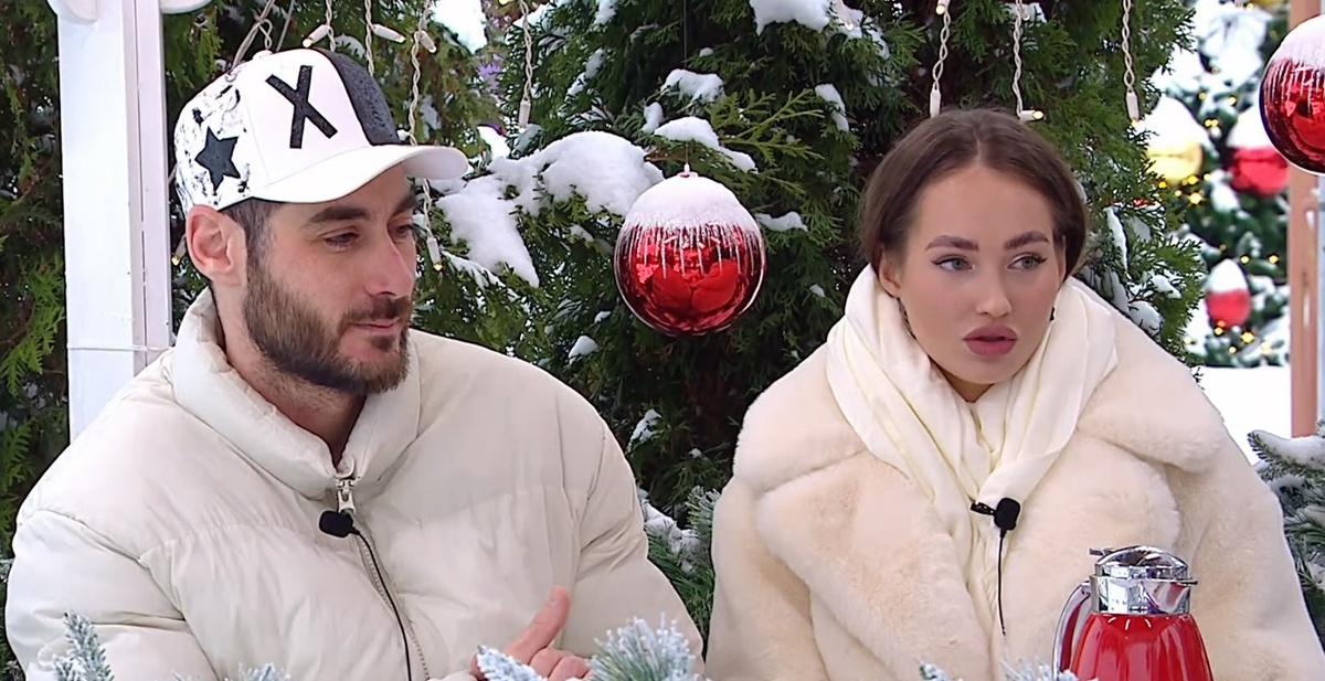 Тигран и Виктория Салибековы (фото из эфира на «Okko»)