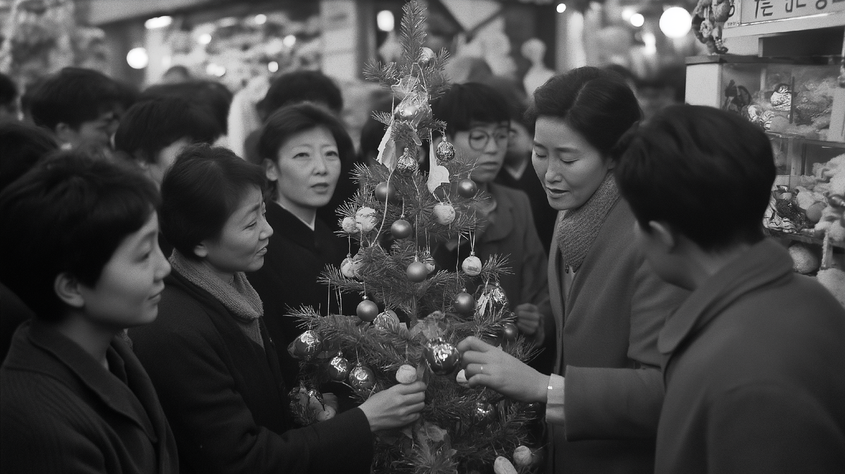 Рождество, Южная Корея 1960-ые