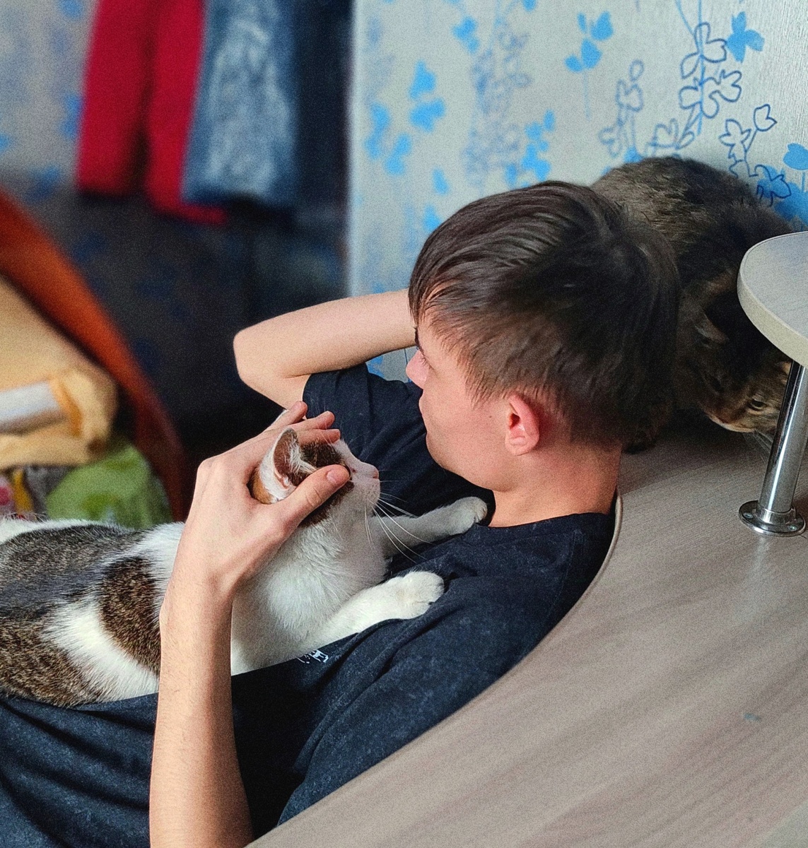 Стас хотел спрятать Тёму от Масяни. Но от Масяни не спрячешься