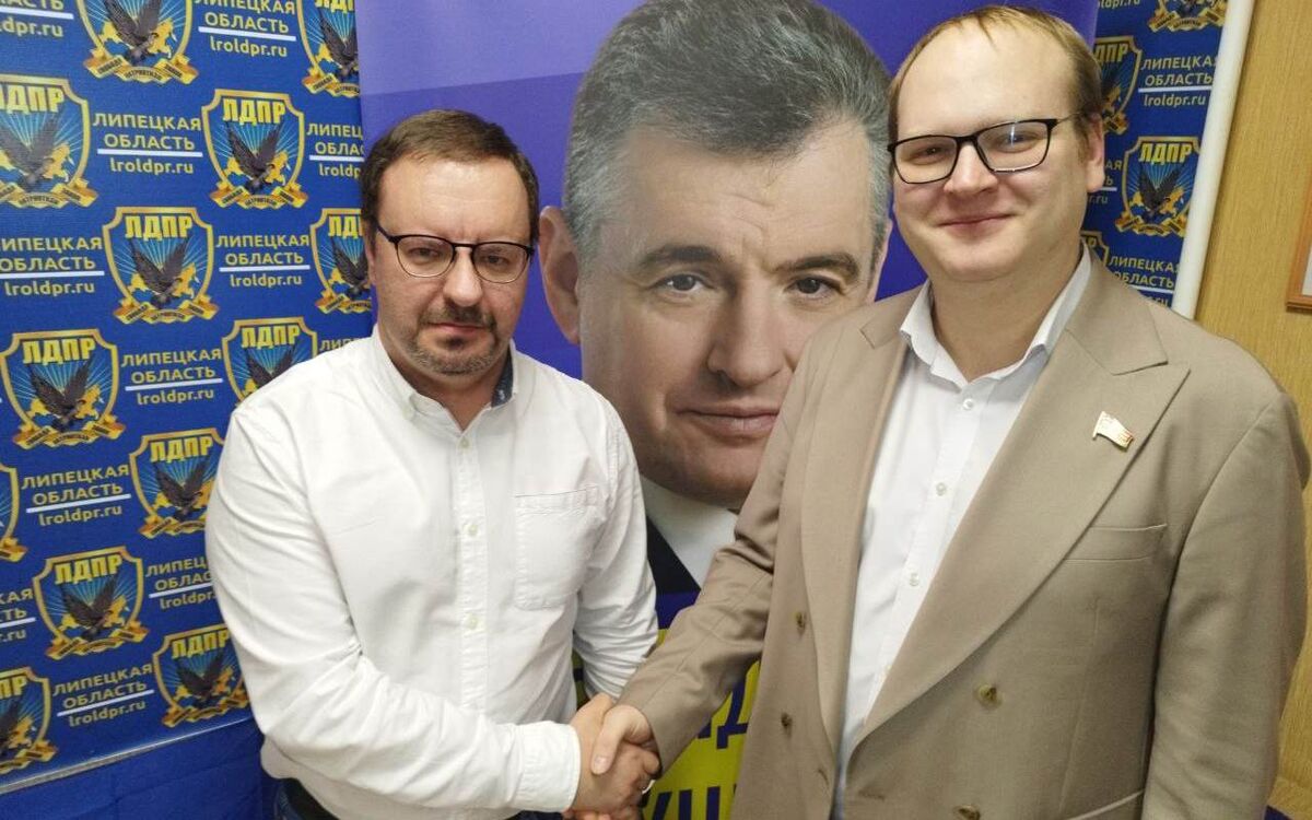    Липецкое региональное отделение ЛДПР возглавил Руслан Долгов ЛДПР Липецк
