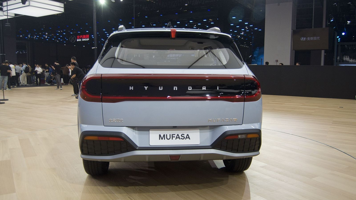 Оформление задней части