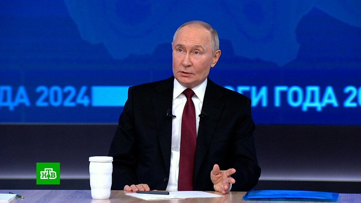    Путин допустил, что в Курской области «самое большое кладбище техники НАТО»