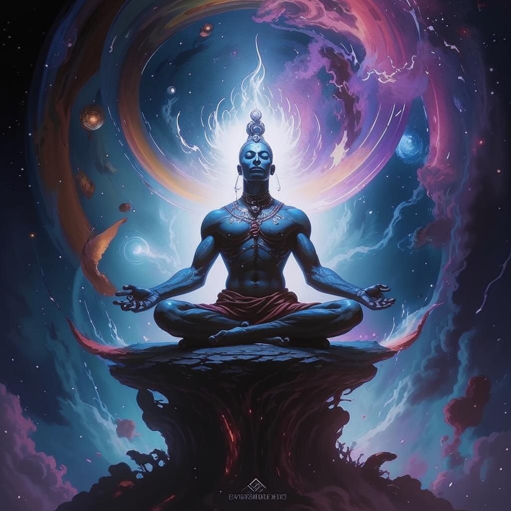 Сиддх творит миры силой мысли