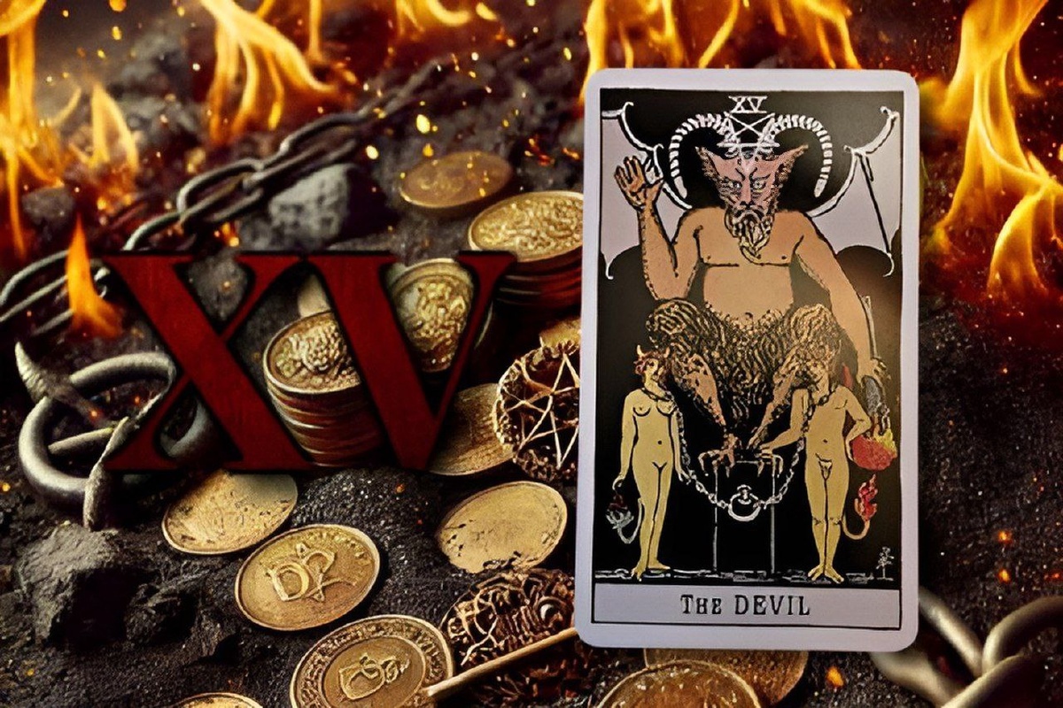 Козерог В Таро Артура Уэйта. Аркан Дьявол