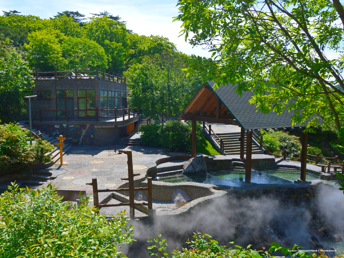 Итуруп. Термальный курорт "Кипящая речка"