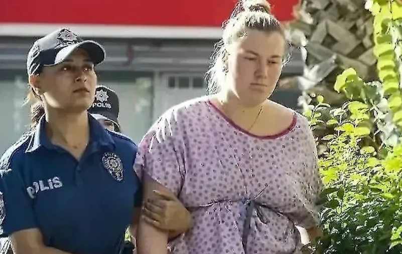 Екатерина Бурнашкина после задержания. Фото: life.ru/globallookpress.