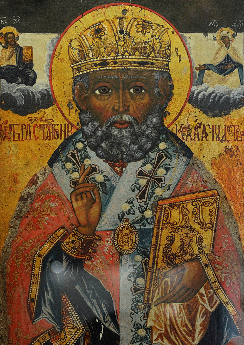 Чудотворец. Из собрания Рязанского художественного музея им. И. П. Пожалостина. Все фотографии в статье мои