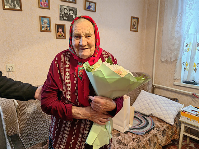 Тверичанка Анна Матвеевна Рейдина отметила 100-летний юбилей