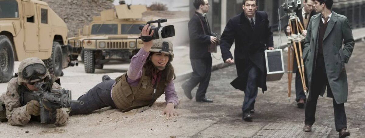 Фото: Кадры из фильма «Репортёрша» (2016) и сериала «Час» (2011-2012) / Коллаж от автора