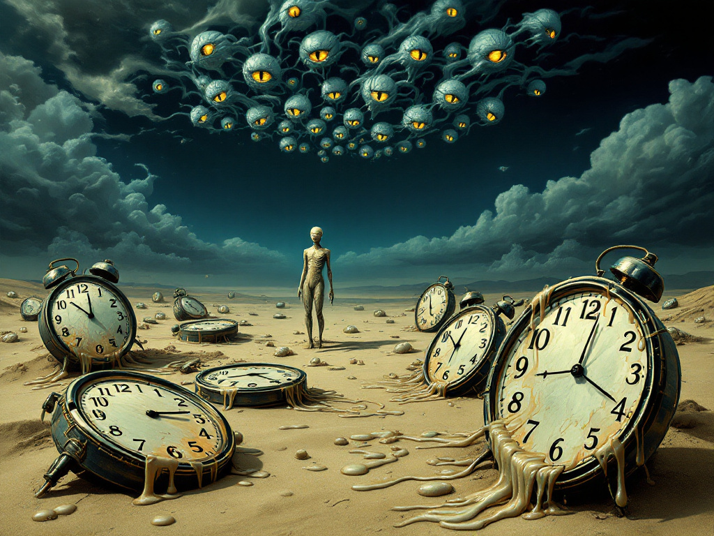 Искусство часто черпает вдохновение в иррациональности сновидений, как это делали сюрреалисты