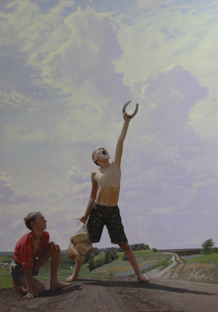 А. Г. Подшивалова «Счастье».140х200 см.