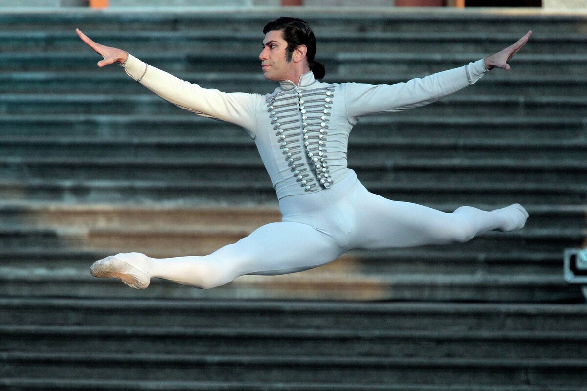 Николай Цискаридзе на сцене. Фото Яндекс.Картинки. 