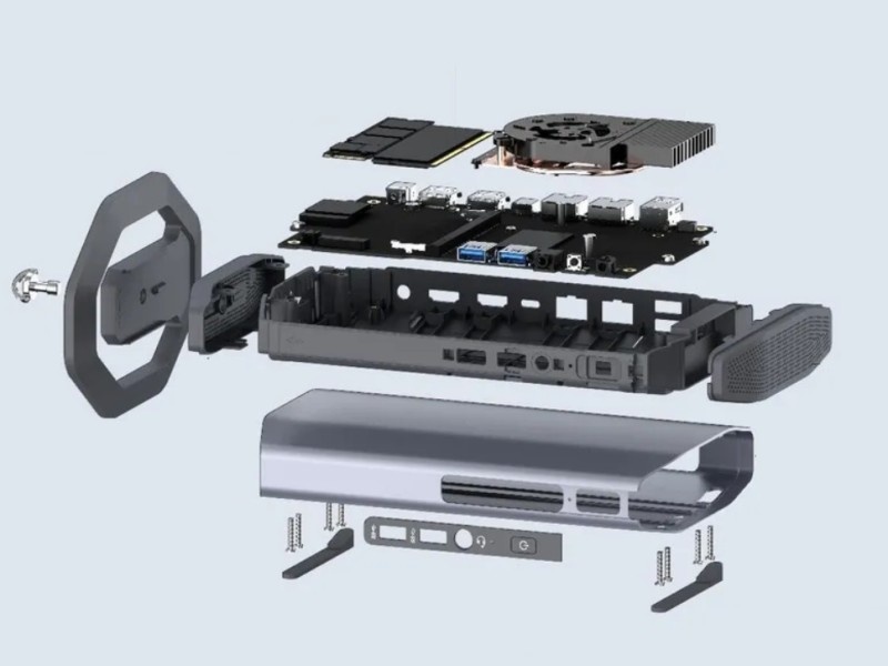    Мини-ПК SZBOX X100 внешне похож на роутер