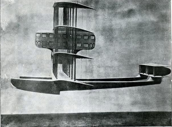 Проект транатлантического самолета Ricci R. 4