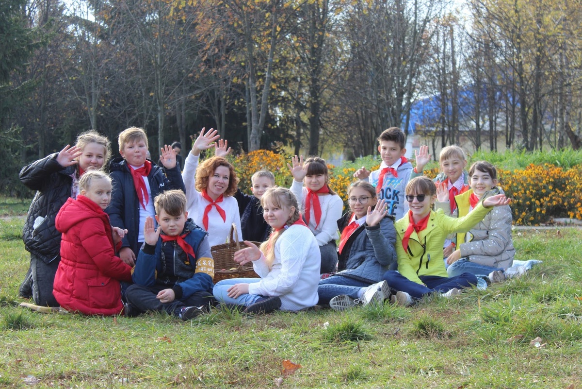 Татьяна Кисель с учениками