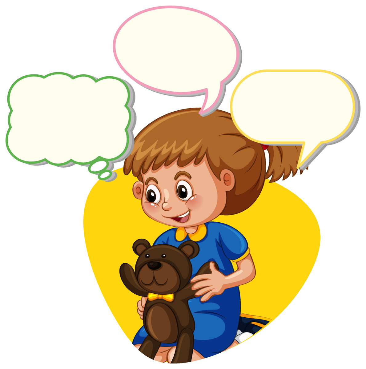 <a href="https://www.freepik.com/free-vector/little-girl-with-speech-bubbles_27185056.htm#fromView=search&page=1&position=49&uuid=fe6abde4-2033-4cbc-840c-6f0fcdd88cf5">Image by brgfx on Freepik</a>