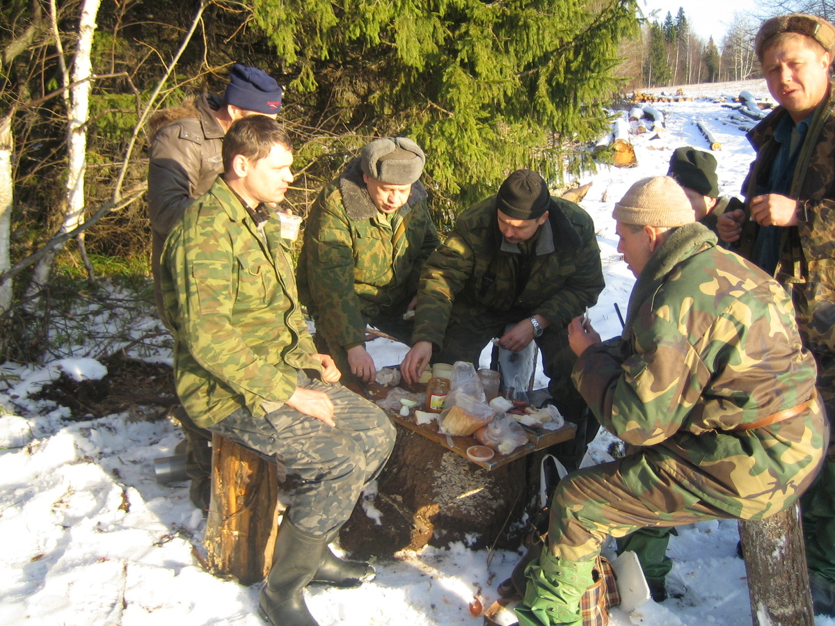 Перекус на охоте