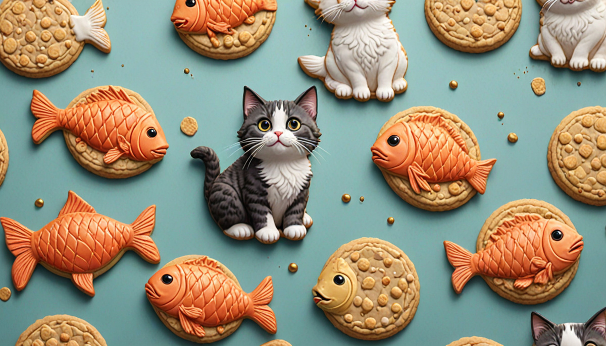 Рыбные печенья для кошек — это как маленькие радости на каждый день