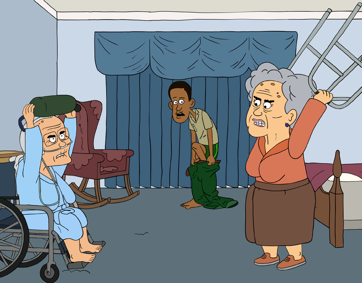 Первый кадр.