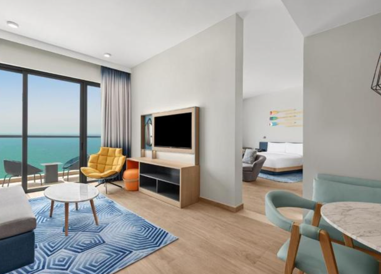 Один из номеров отеля Hampton By Hilton Marjan Island /* Фото с сайта Travelata.ru */