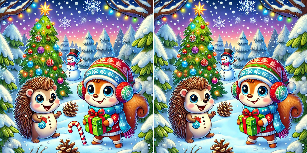 Сможете найти 11 отличий?