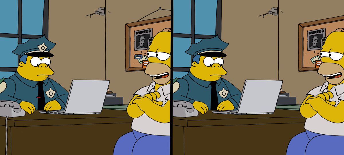 Кадр из мультсериала "Симпсоны"