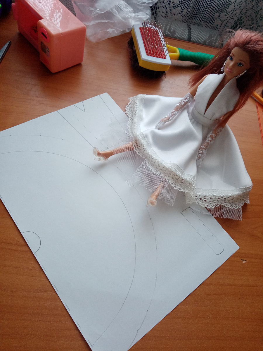 Моя Барби и выкройка 