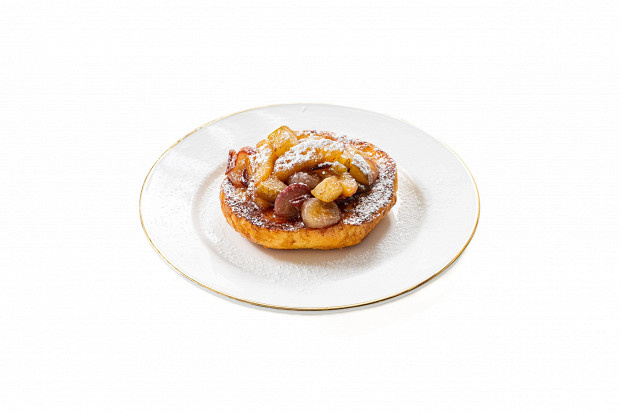 Французские гренки с фруктами