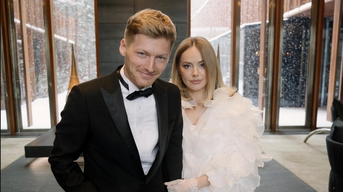 Актер Максим Белбородов и актриса Зоя Бербер