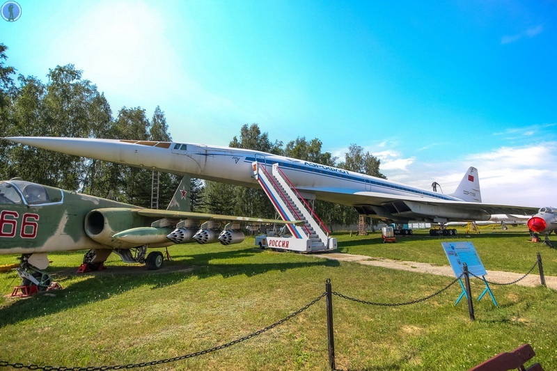 Единственный в СССР сверхзвуковой пассажирский самолёт Ту-144С и другая гражданская авиация в Монино