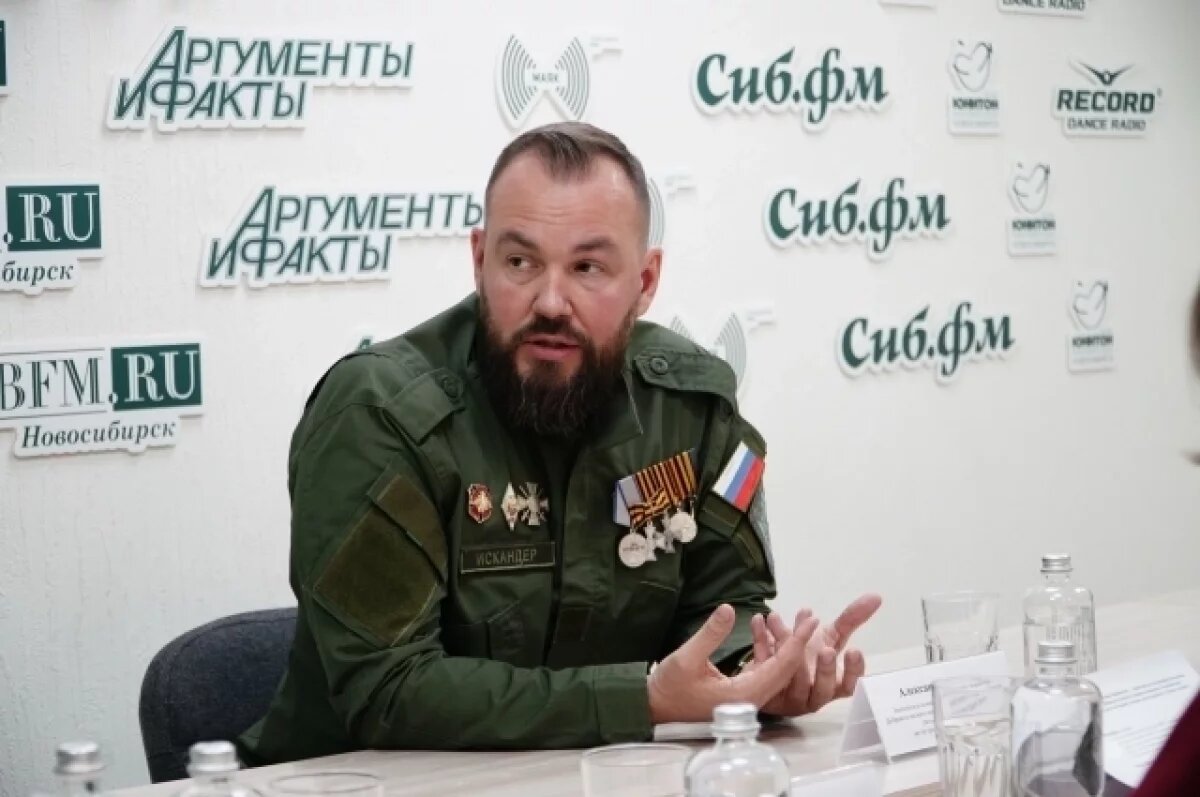    В Новосибирске замкомбата «Буревестник» выразился о возможной мобилизации