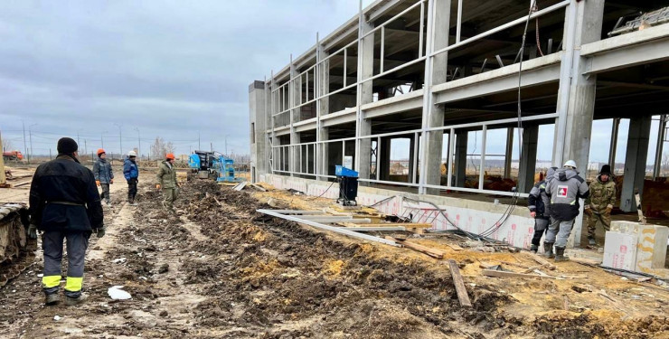 Фото: строительство завода по производству лимонной кислоты / «Органические кислоты»