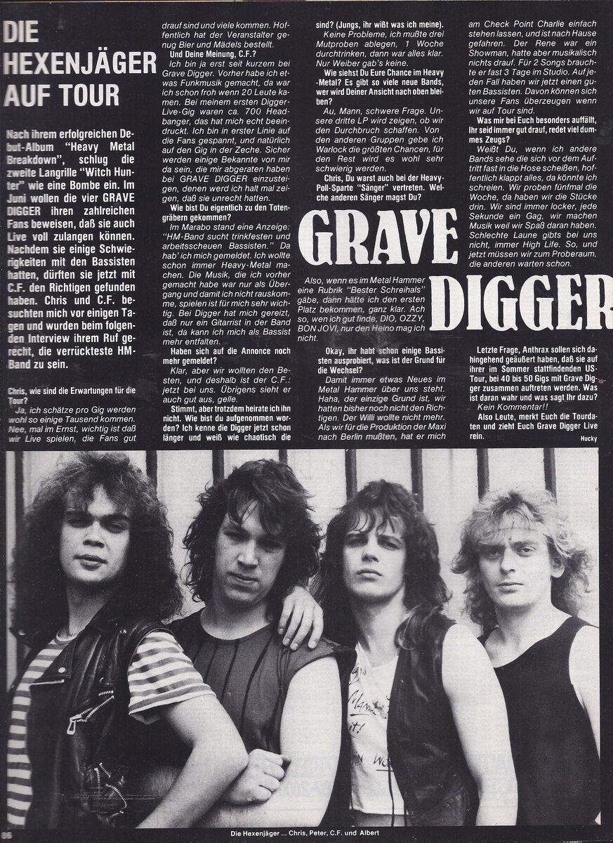 Страница журнала Metal Hammer